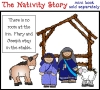 Holy Night - Christmas Nativity Clip Art Download