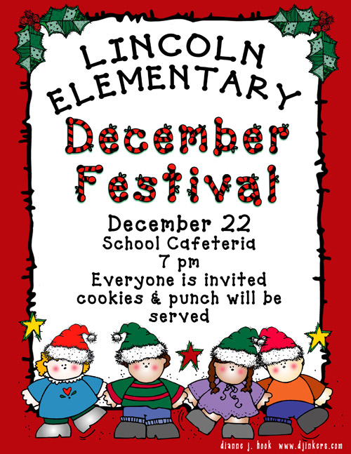 Deck the Halls - Jolly Holiday Clip Art Download