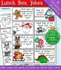 Holiday Jokes for kids, lunch box or Christmas crackers by DJ Inkers