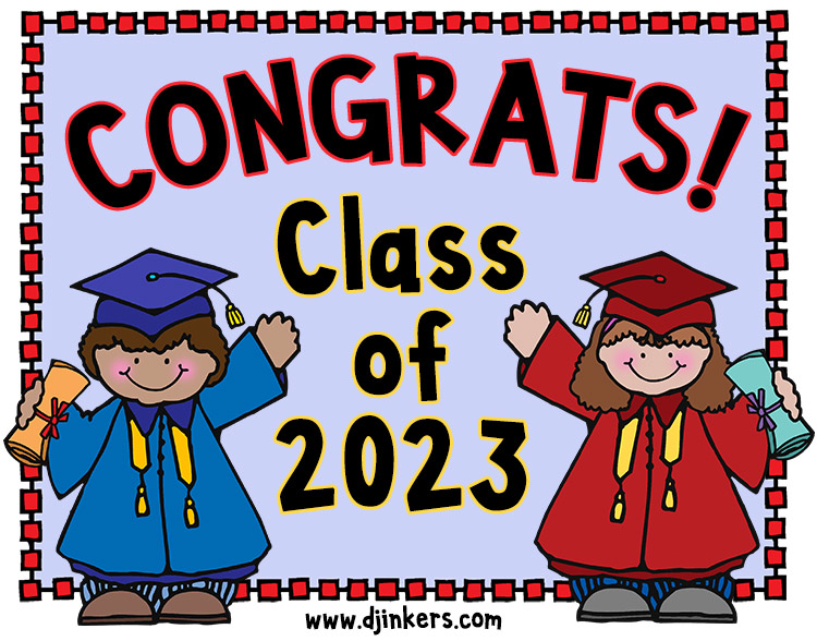 May Kids - Mother's Day and Graduation Clip Art Download
