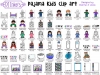 Pajama Kids Clip Art Download