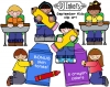 September Kids - Back to School Clip Art Download