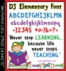 DJ Elementary Font Download