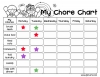 cute chore chart idea by DJ Inkers