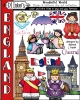 England UK - Wonderful World Clip Art Download