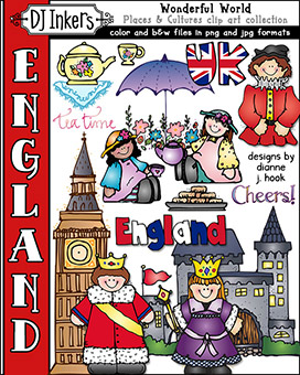 England UK Clip Art - Wonderful World Download