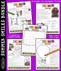 Summer Fun Activity Bundle for kids by DJ Inkers
