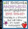 Font-astic Classroom Collection - 5 DJ Fonts for Teachers