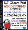 Cheers to a bold and charming serif font by DJ Inkers