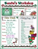 Santa's Workshop - 5 Printable Holiday Activities for Kids