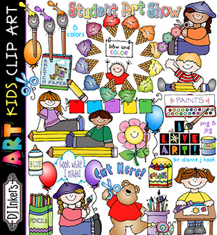 Art Kids Clip Art Download