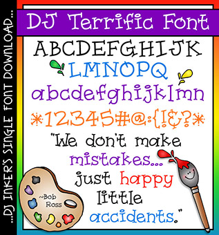 DJ Terrific Font Download