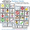 Nonverbal Communications Chart - Tacting Cards