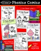 5 Phonics Comics printable mini books for early readers by DJ Inkers