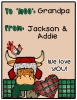Holiday Highland Cow Clip Art Download