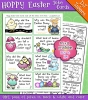 Hoppy Easter Joke Cards for Kids and Easter baskets by DJ Inkers