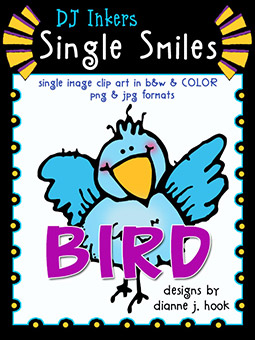 Bird Clip Art - Birdie Single Smiles Image